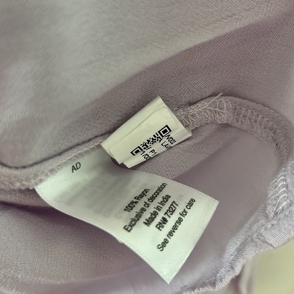 New Lauren Conrad Lavender Top - Picture 8 of 8